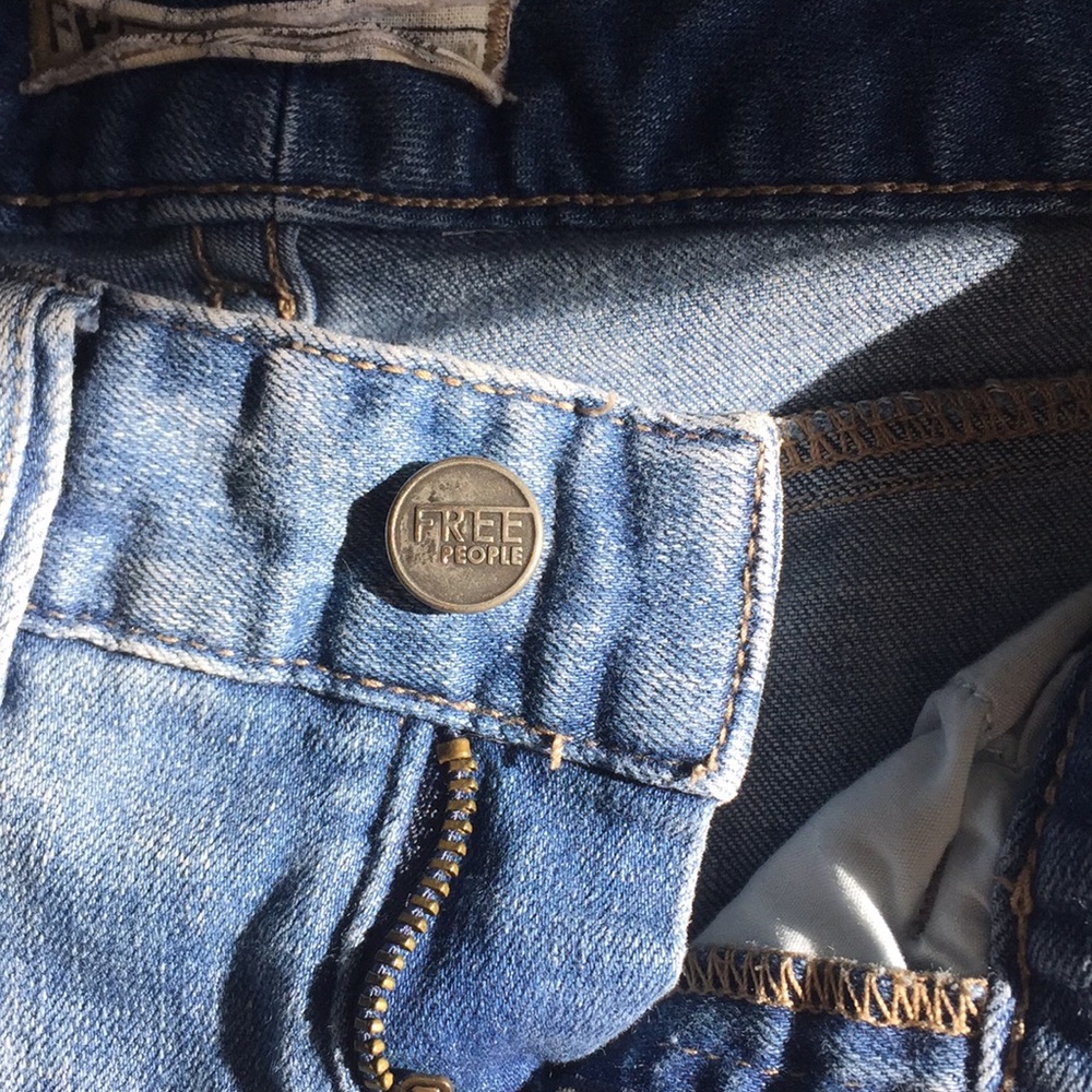 Free People low rise skinny jeans